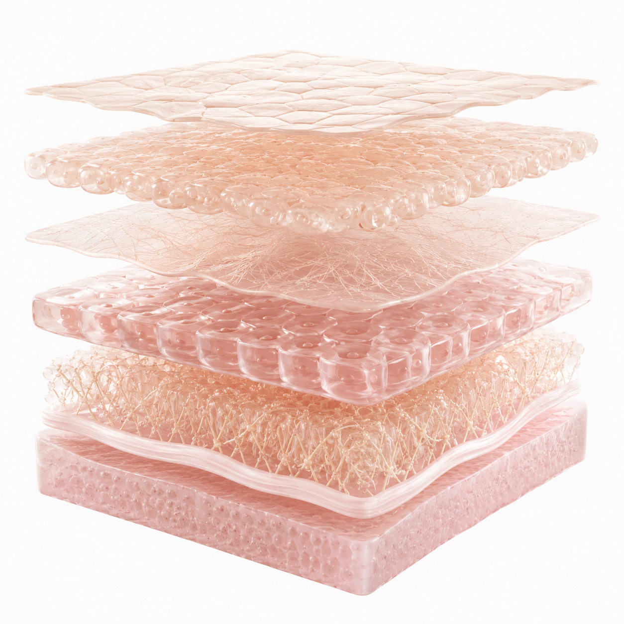 Skin layers image